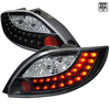 Spec-D Tuning 11-12 Mazda 2 Black Housing LED Tail Lights LT-MZD211JMLED-TM